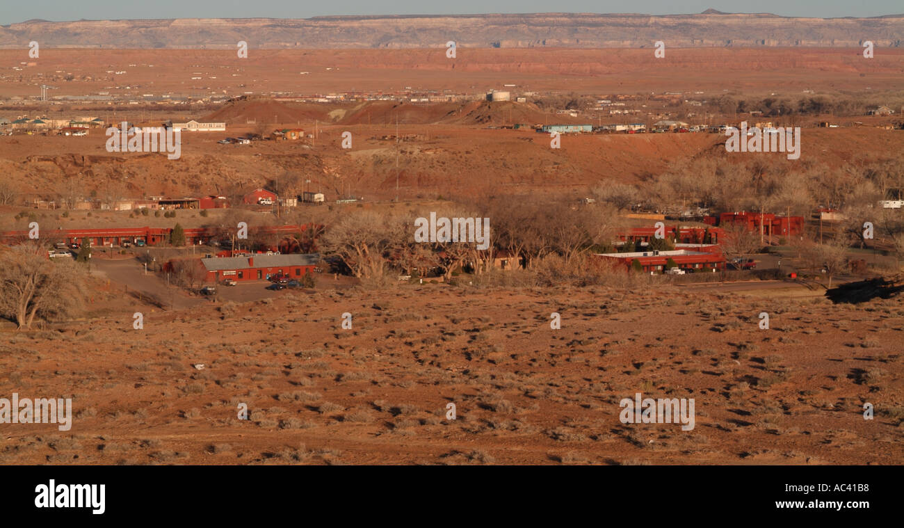 The Town of Chinle in Arizona Stock Photo Alamy