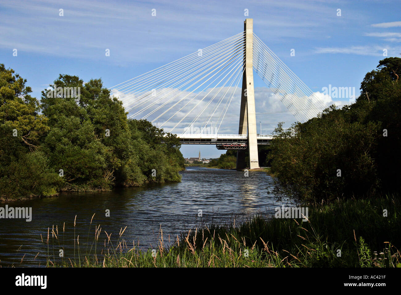 New Boyne Bridge Drogheda Ireland Stock Photo