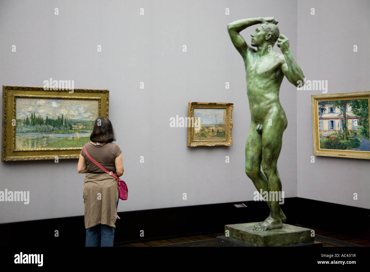 The Bronze Age Statue 1875 76 By Auguste Rodin 1840 1917, Alte