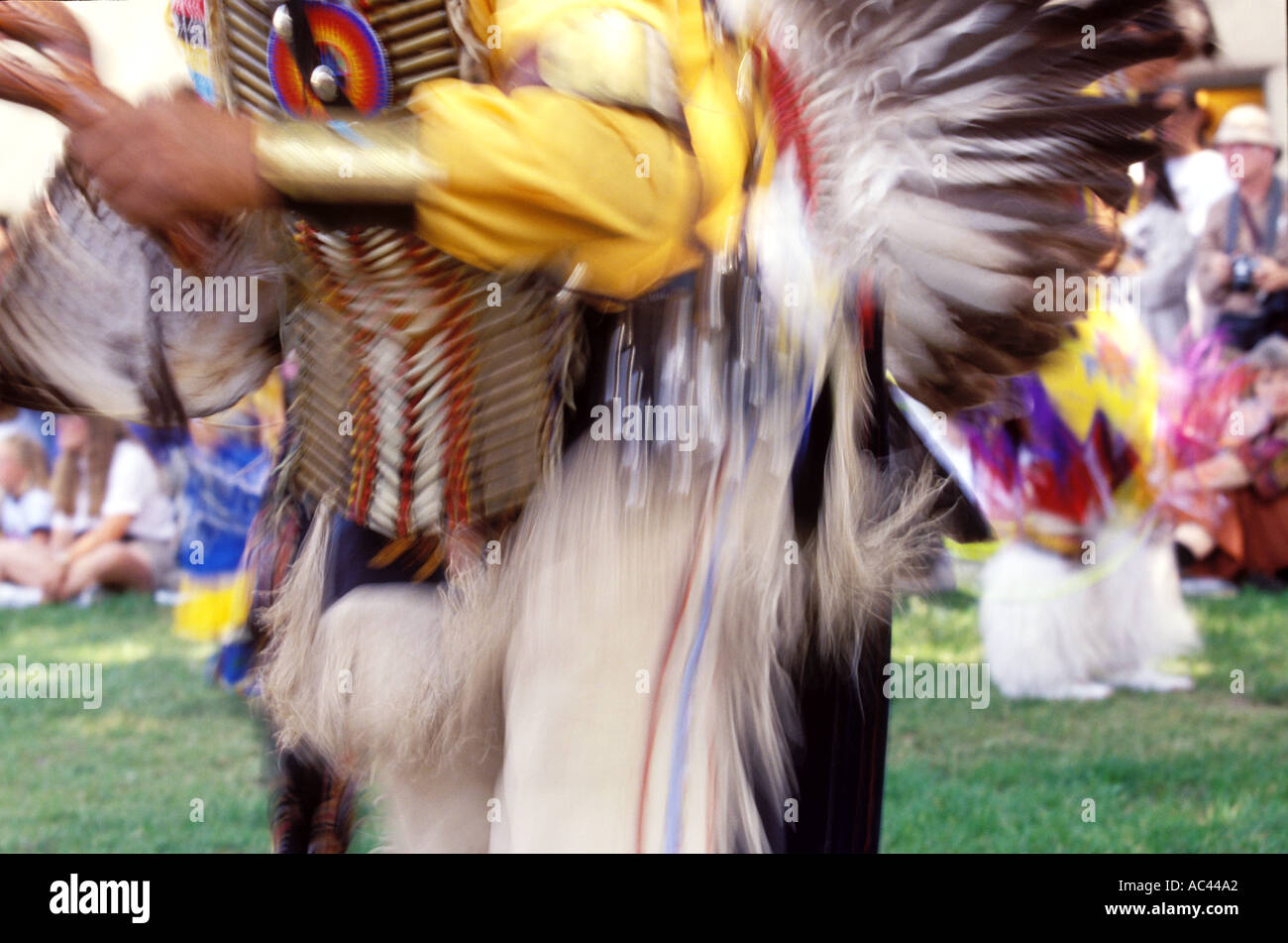 Native american dancing blur hi-res stock photography and images - Alamy