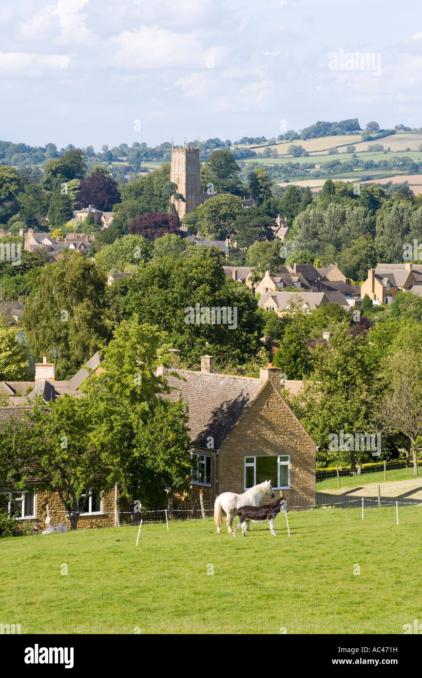 The Cotswold town of Chipping Campden Gloucestershire Stock Photo