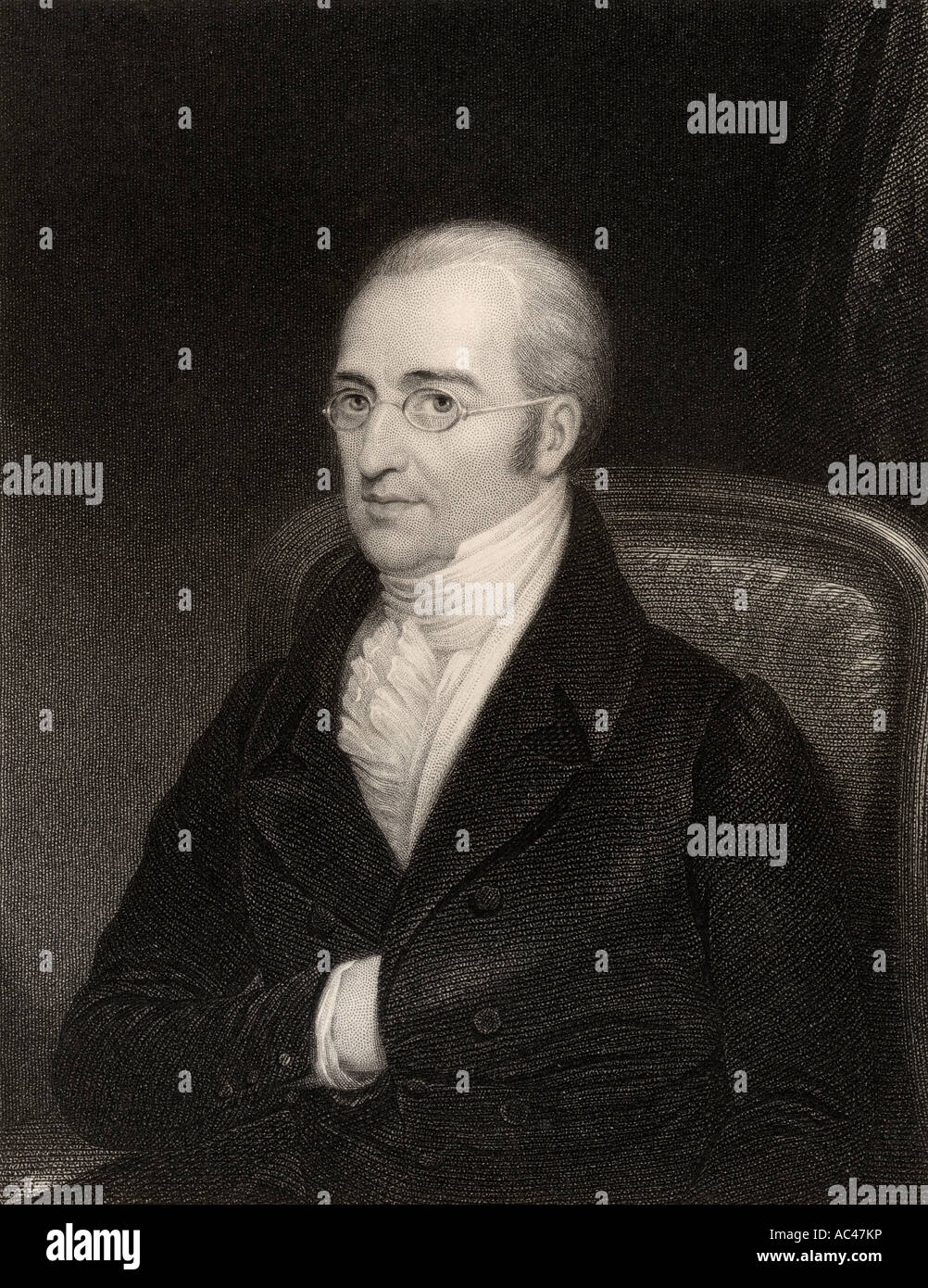 John Cooke, 1756 - 1838. English physician. Stock Photo