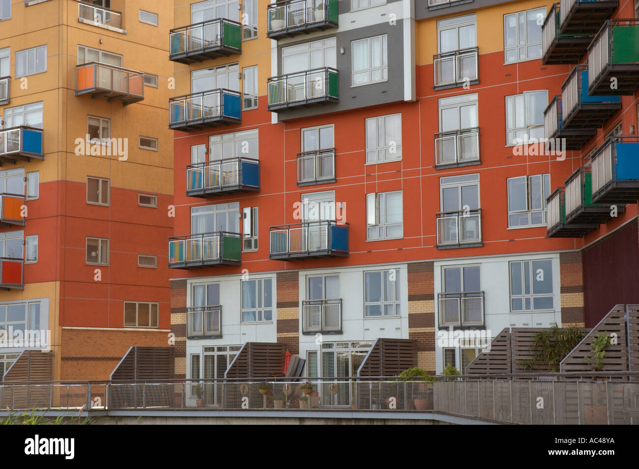 Greenwich Millennium Village Stock Photos & Greenwich Millennium