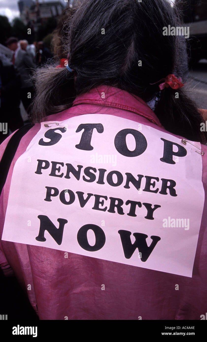 National Pensioners Convention march and rally for better deal for