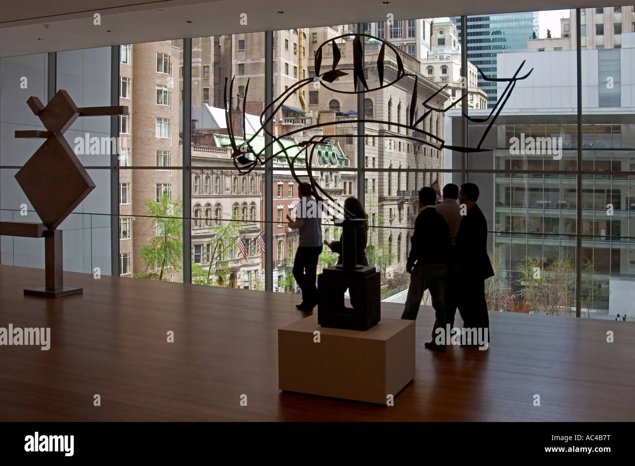 Interior Museum of Modern Art (MOMA), New York Stock Photo