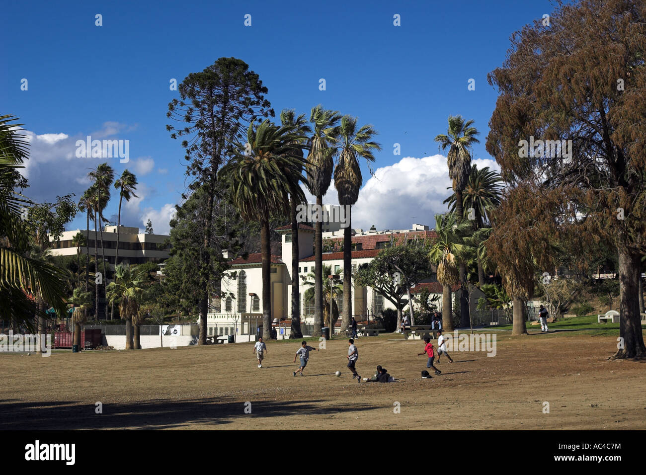 MacArthur Park (formerly Westlake Park) in the Westlake neighborhood of