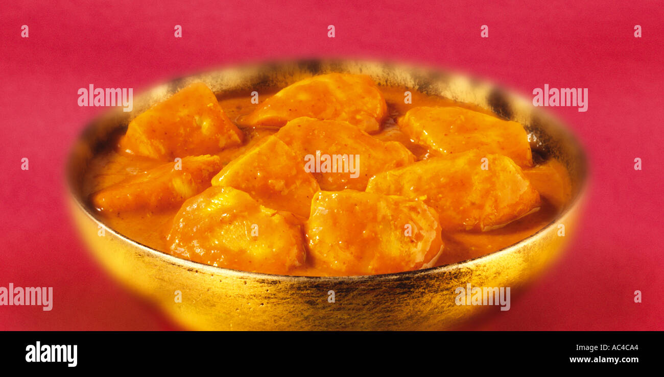 INDIAN CURRY CHICKEN CURRY Stock Photo