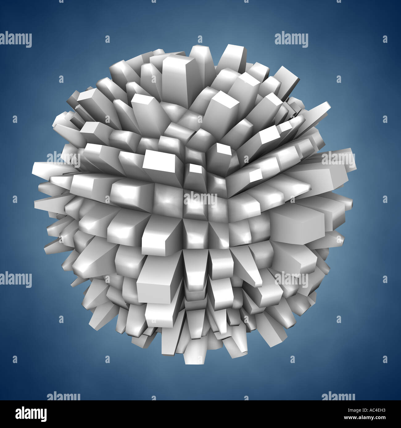 Abstract 3d shape Stock Photo - Alamy