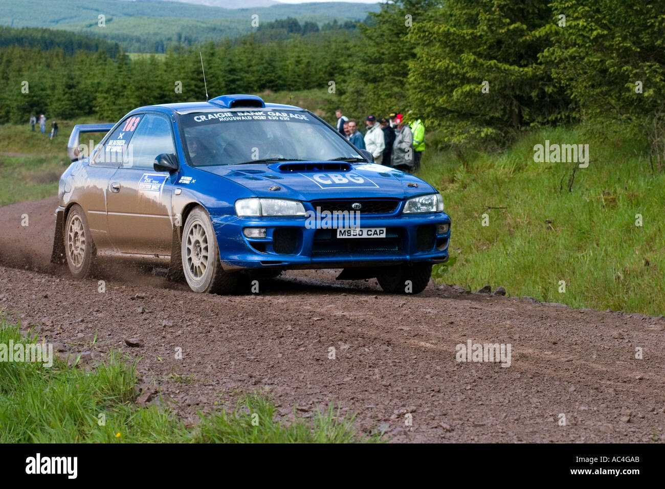Scottish Rally 2005 Stock Photo - Alamy