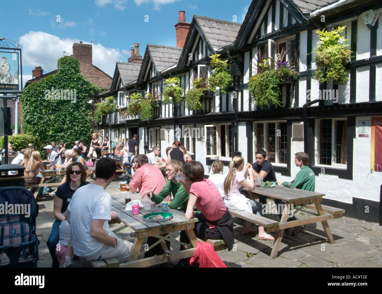 Horse Jockey pub Chorlton Manchester Lancashire UK GB EU Europe Stock