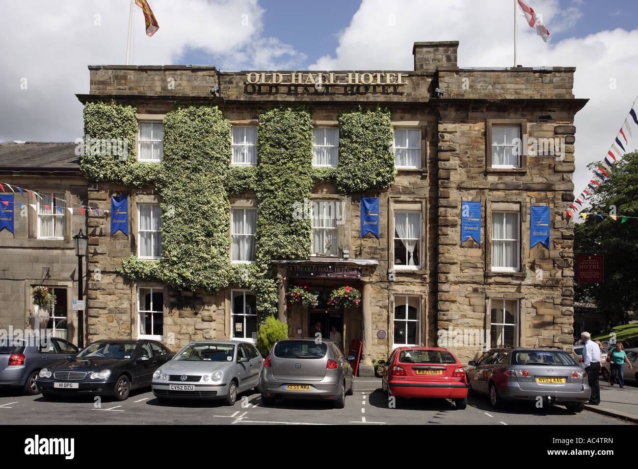 Old Hall Hotel, Buxton, Derbyshire, England Stock Photo