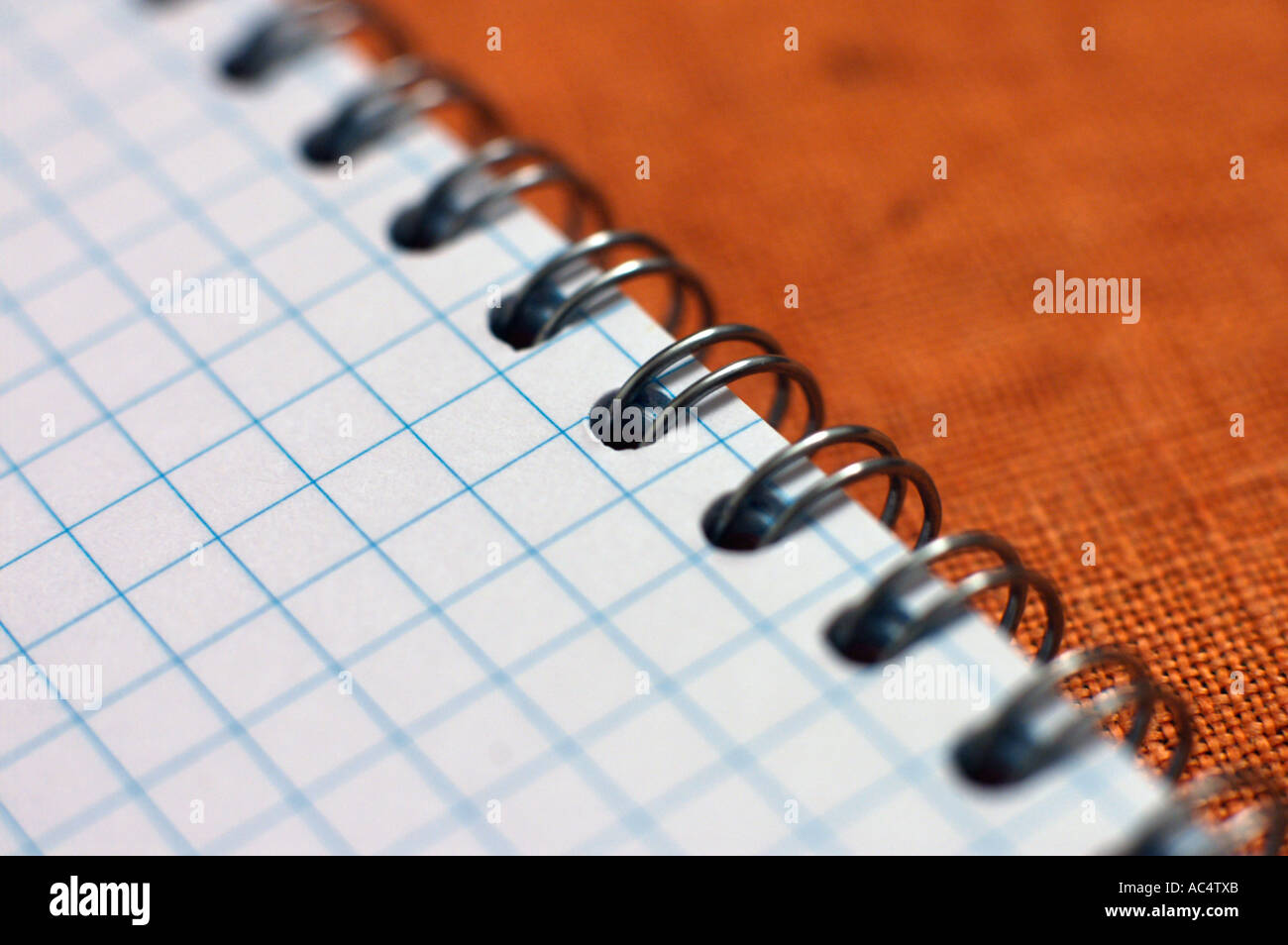spiral bound notepad Stock Photo - Alamy
