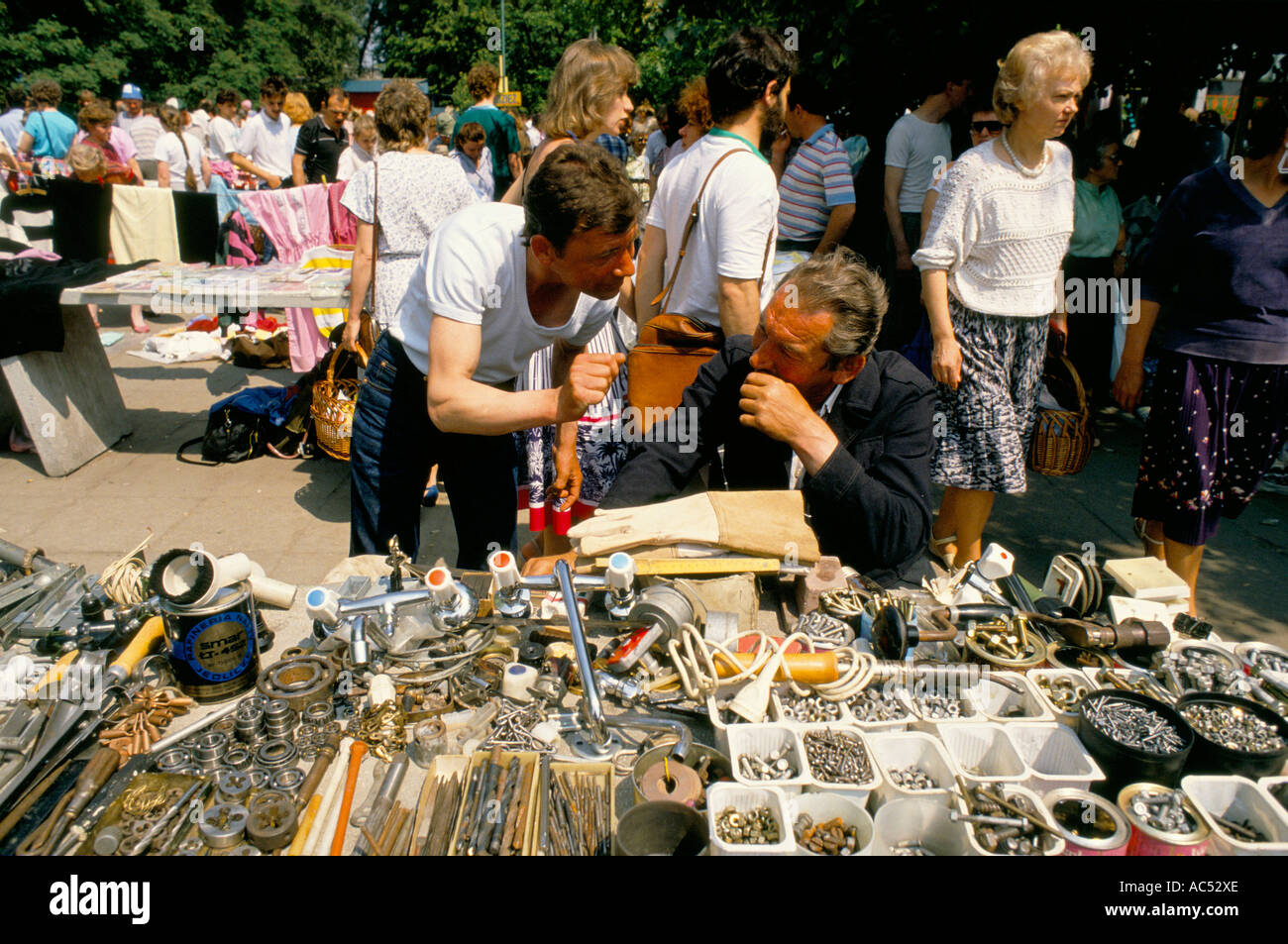 Warsaw flea market hires stock photography and images Alamy
