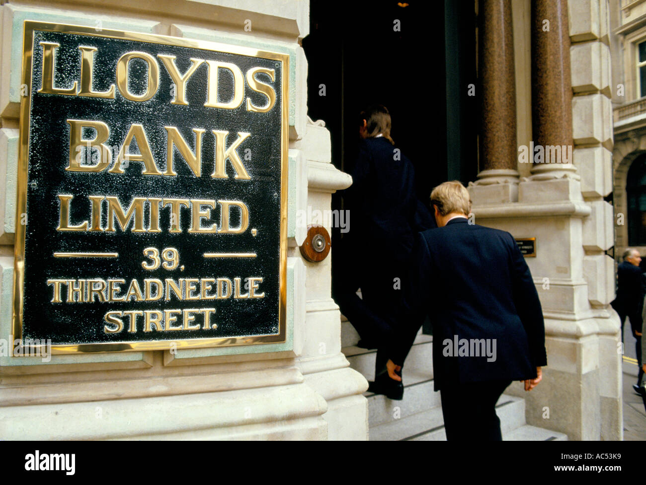 EXTERIOR OF LLOYDS BANK Stock Photo