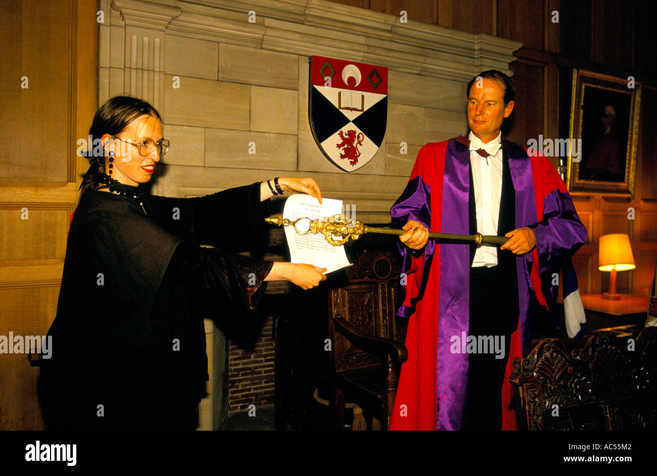 ST ANDREWS, SCOTLAND: OPENING OF SCOTTISH PARLIAMENT 1997 Stock Photo
