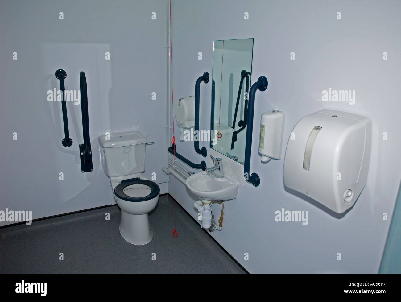 disabled toilet Stock Photo Alamy