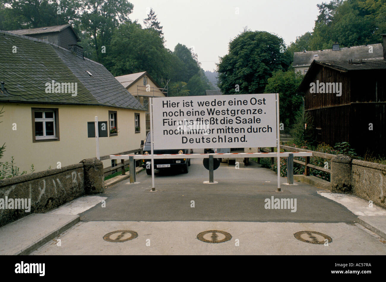 IRON CURTAIN West to East Germany 1989 The fall of communism, east