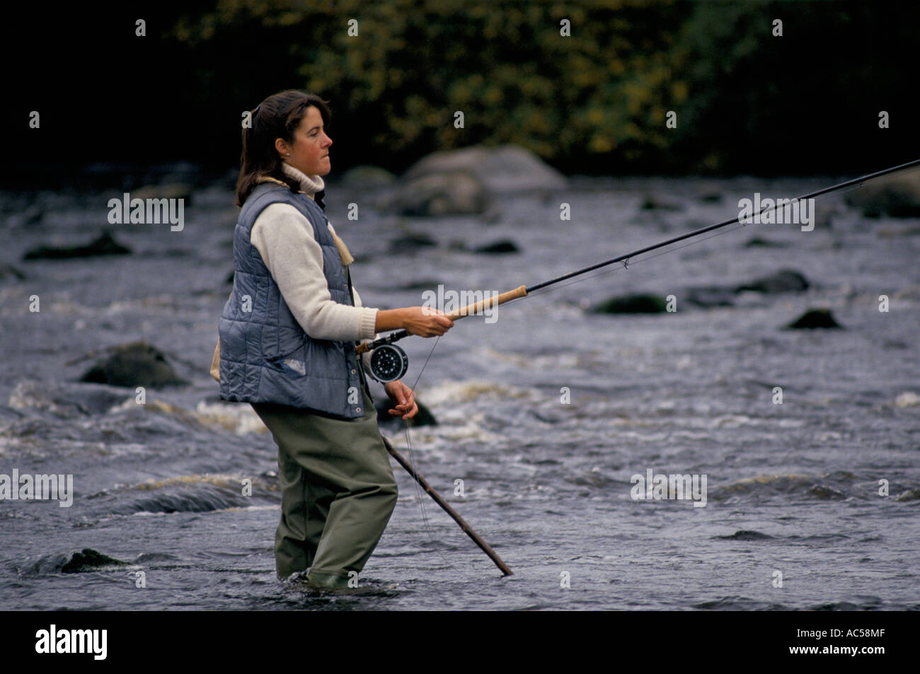 salmon fishing waders