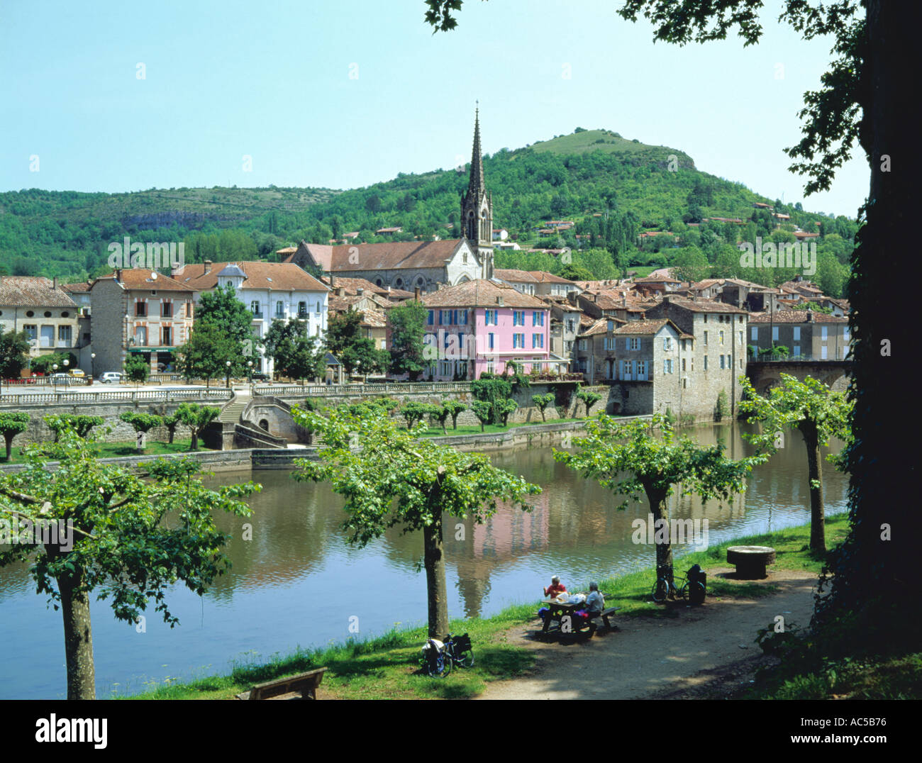 Saint Antonin Noble Val Stock Photo Alamy