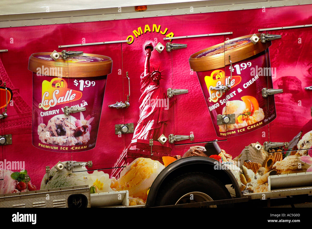 Ice cream delivery truck hires stock photography and images Alamy
