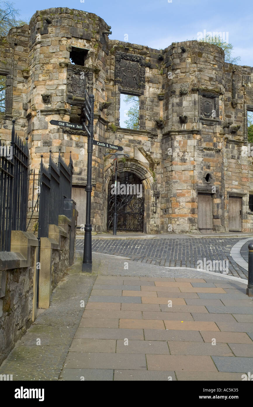 dh  STIRLING STIRLINGSHIRE Mars Wark renaissance facade 1570 Stock Photo