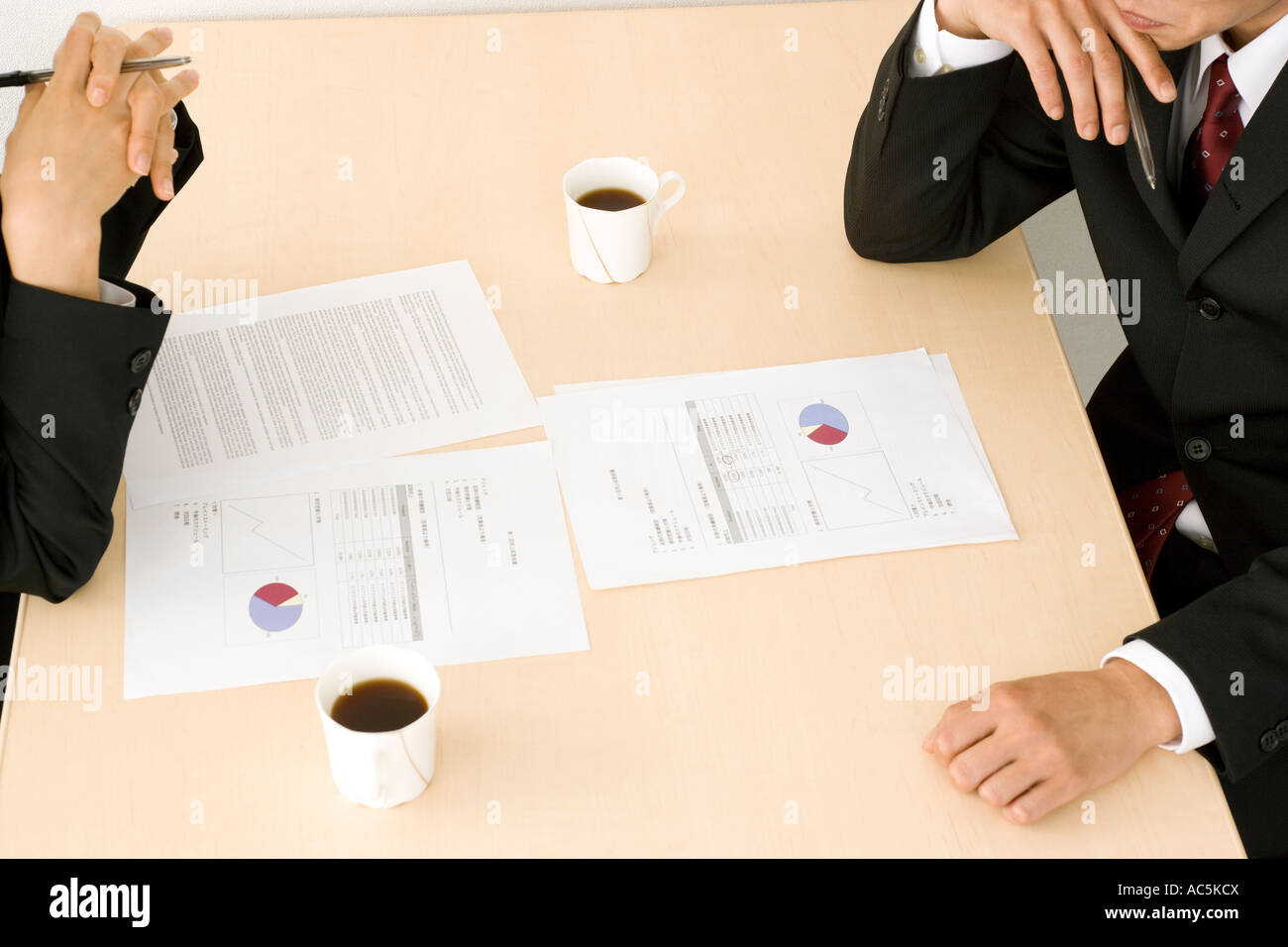 Business people having meeting Stock Photo - Alamy