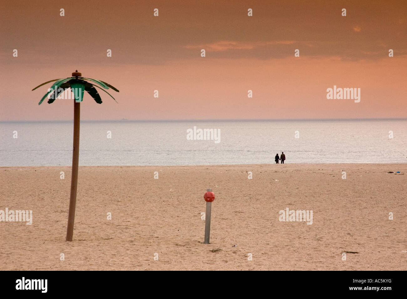 Coney island beach man made hi-res stock photography and images - Alamy