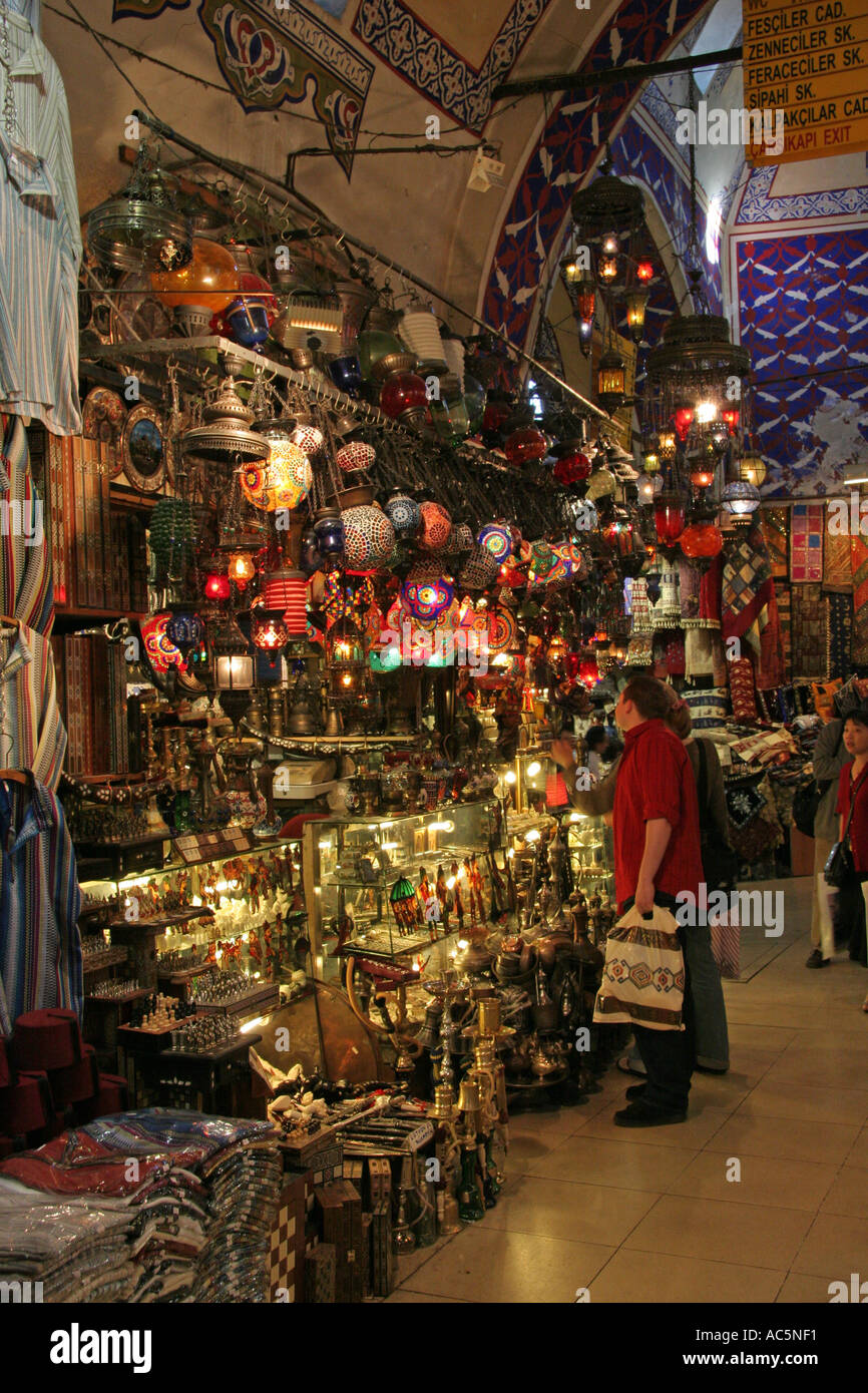 Europa Europe Tuerkei Türkei Turkey Istanbul Grand Bazaar Grosser Basar Stock Photo Alamy