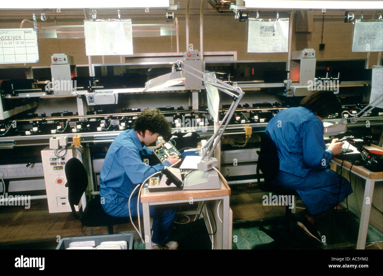 Mobile phone assembly line hires stock photography and images Alamy