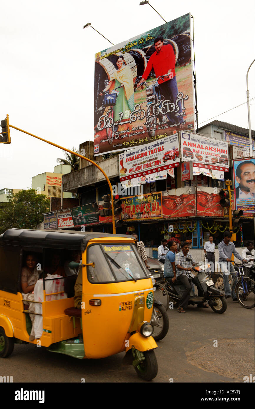 India tamil nadu tuk tuk auto hi-res stock photography and images - Alamy