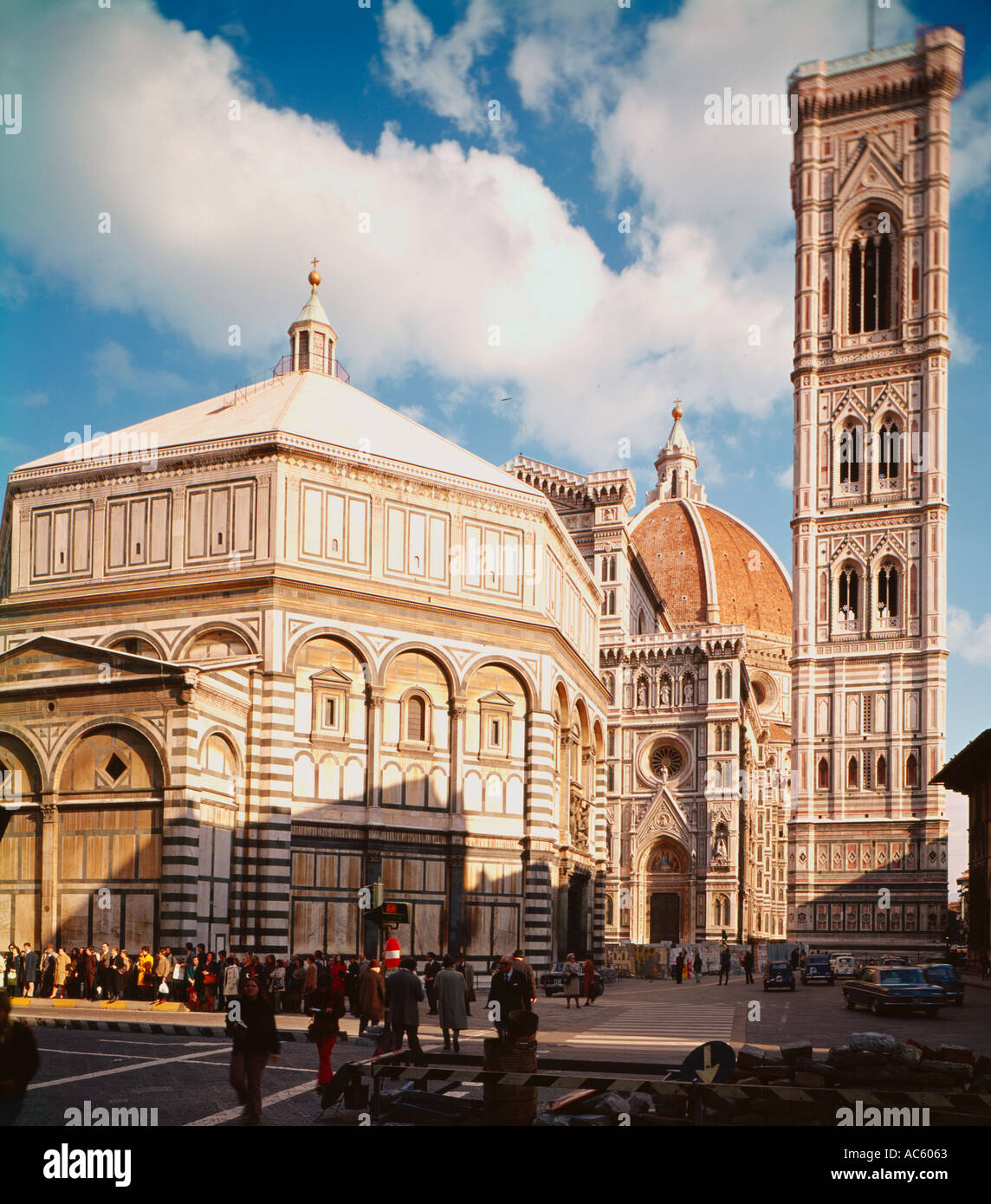 Campanile di Giotto Firenze and Cathedral Duomo Florence Italy Tuscany Italy Stock Photo