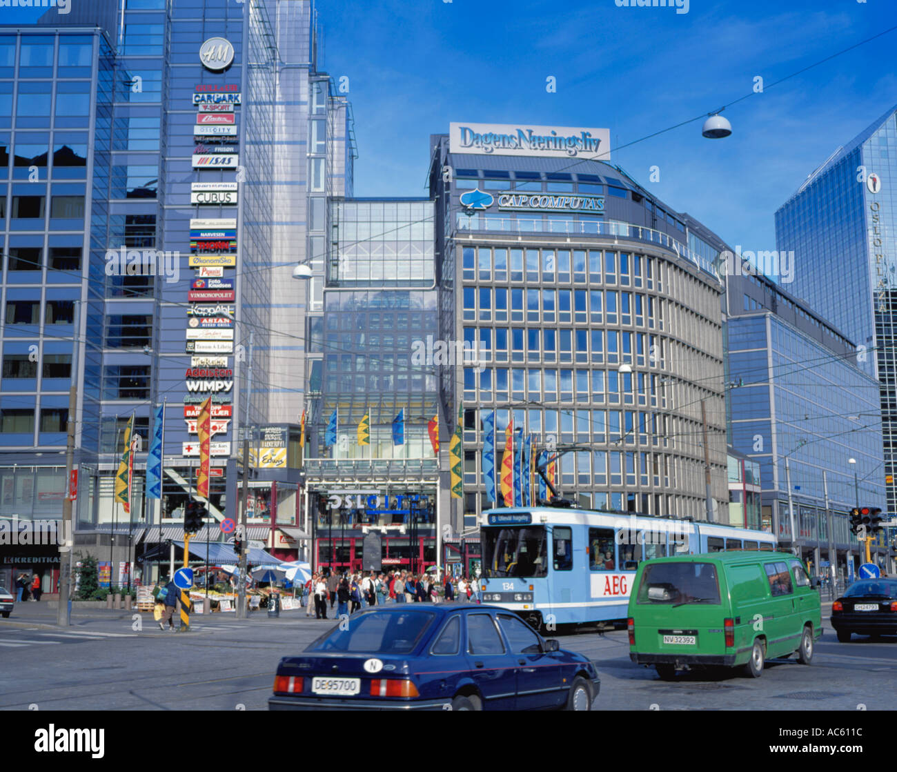 Oslo City shopping centre, central Oslo, Norway Stock Photo 811292 Alamy