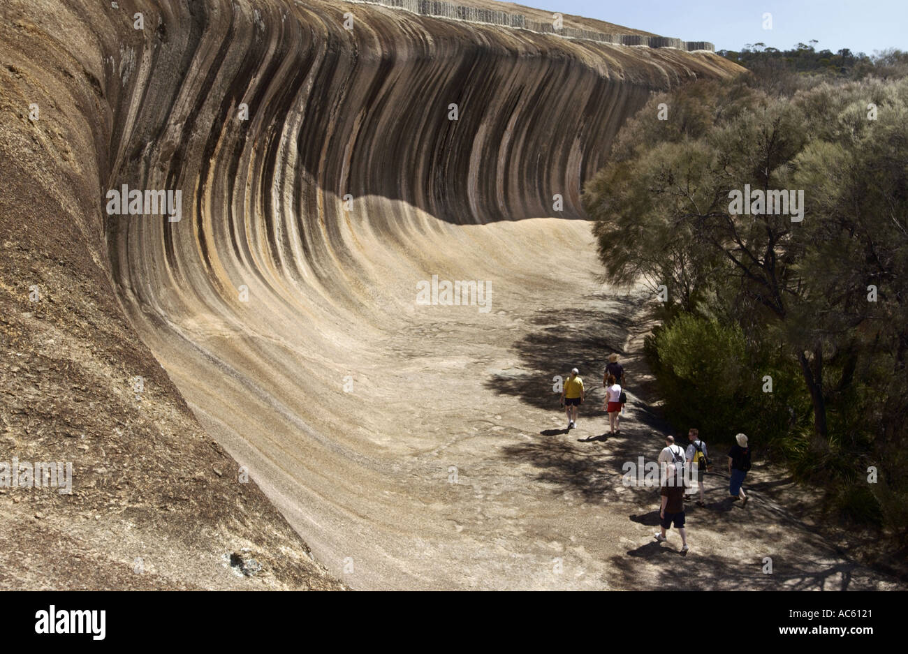 Wave Rock in Western Australia Stock Photo - Alamy