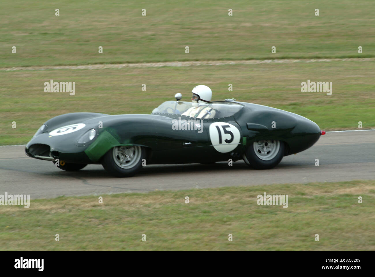 Lister Racing Cars Lister race car goodwood revival hi-res stock photography and images ...