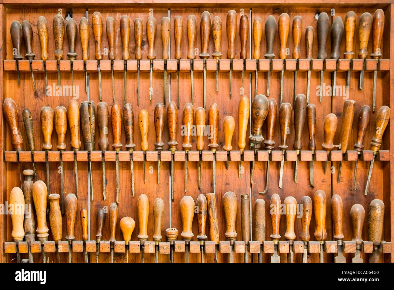Woodwork tools Stock Photo