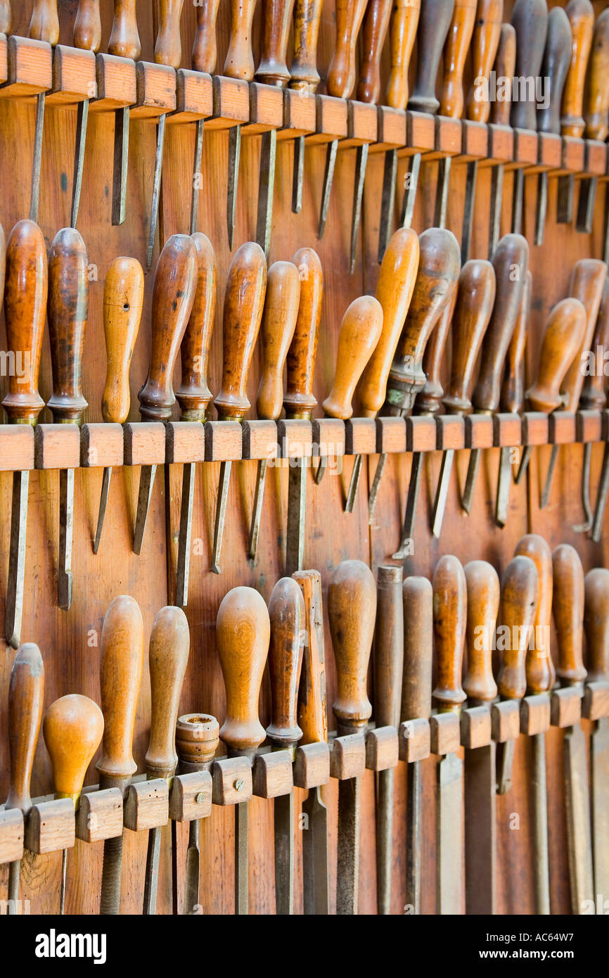 Woodwork tools Stock Photo