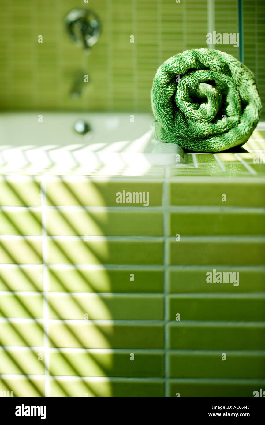Green Bathroom Towel Ideas