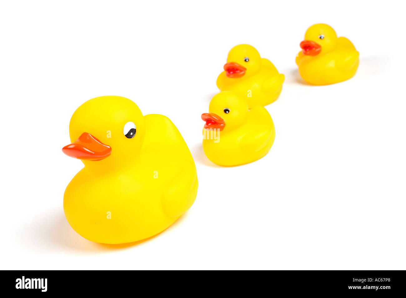 Family of rubber ducks Stock Photo Alamy
