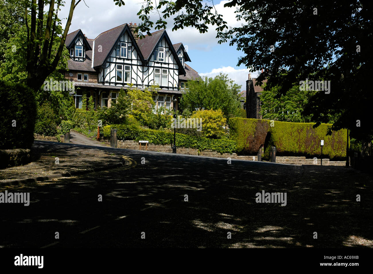 A house on York Road on the Duchy Estate, Harrogate, North Yorkshire