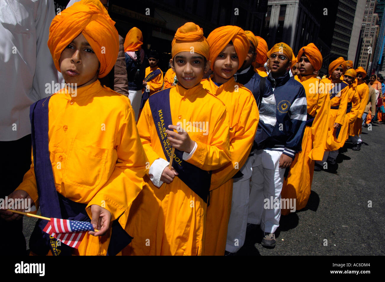 Members of the Sikh religion from New York and all over the Eastern