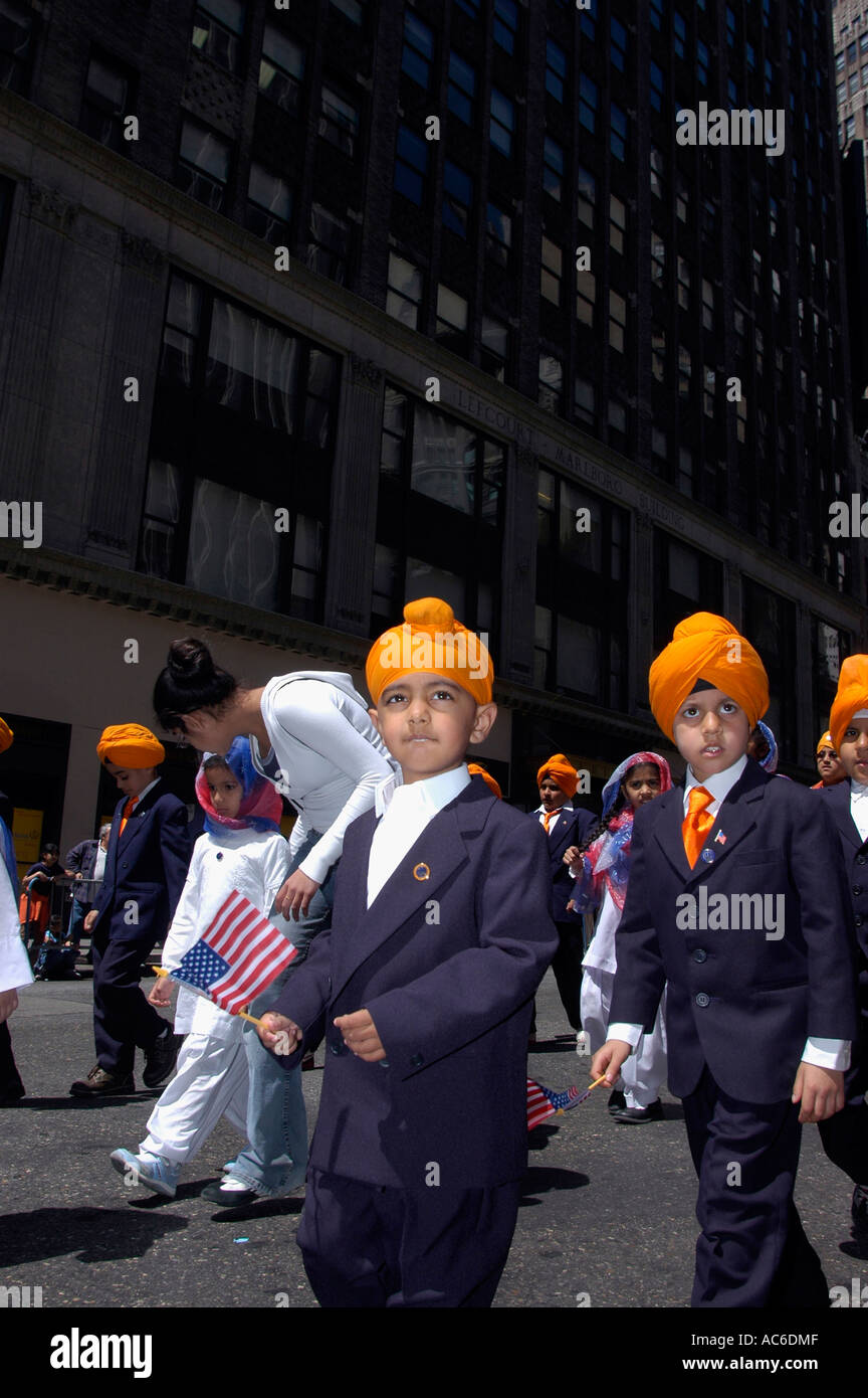 Members of the Sikh religion from New York and all over the Eastern