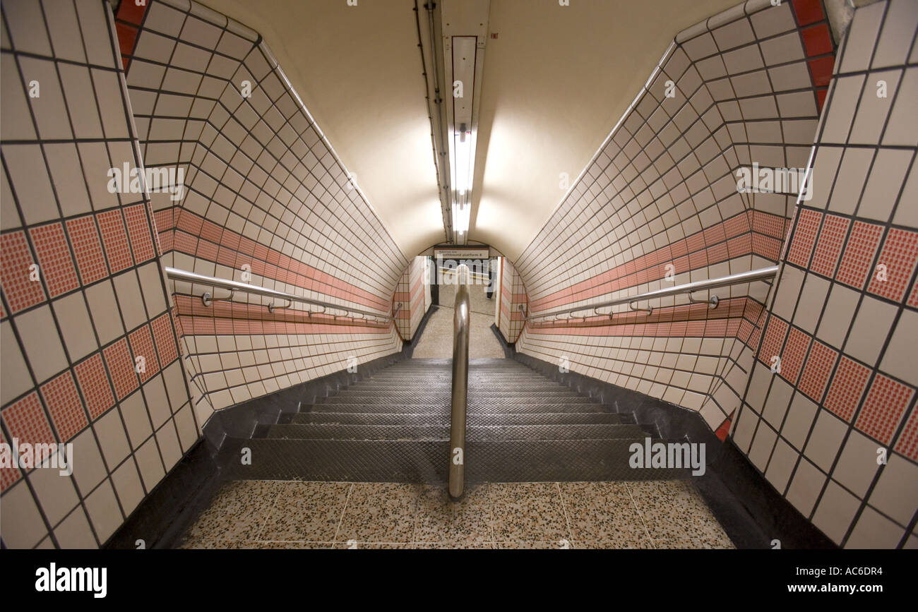 ['Baker Street' Underground Station], London.- unusually quiet Stock Photo