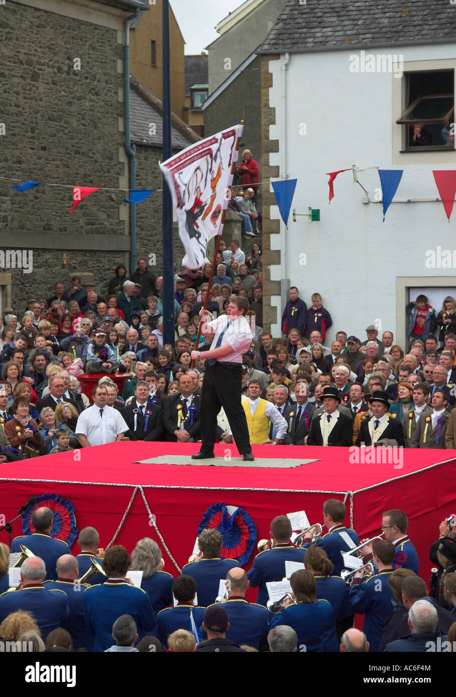 Selkirk Common Riding Fleshers Incorporation Standard Bearer Casting of