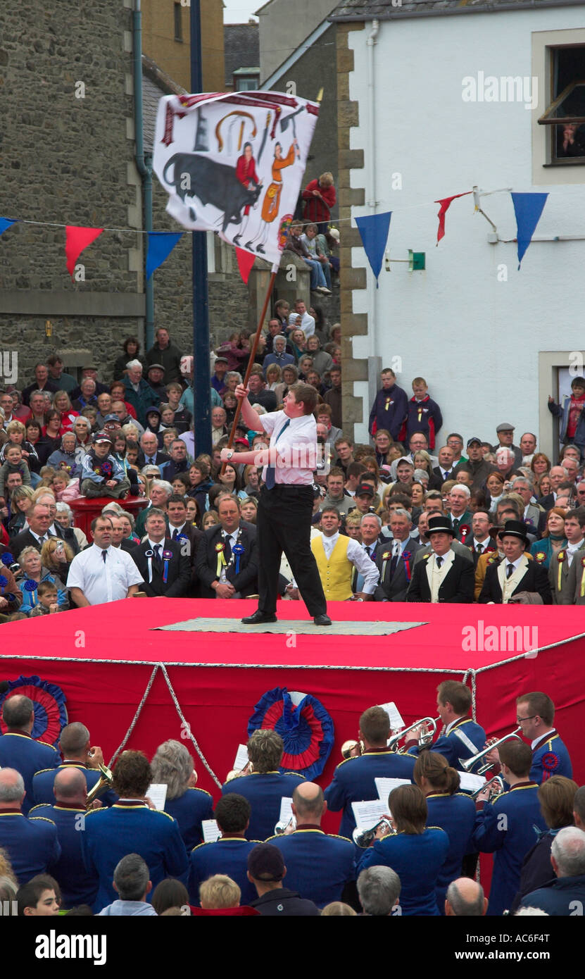 Selkirk Common Riding Fleshers Incorporation Standard Bearer Casting of