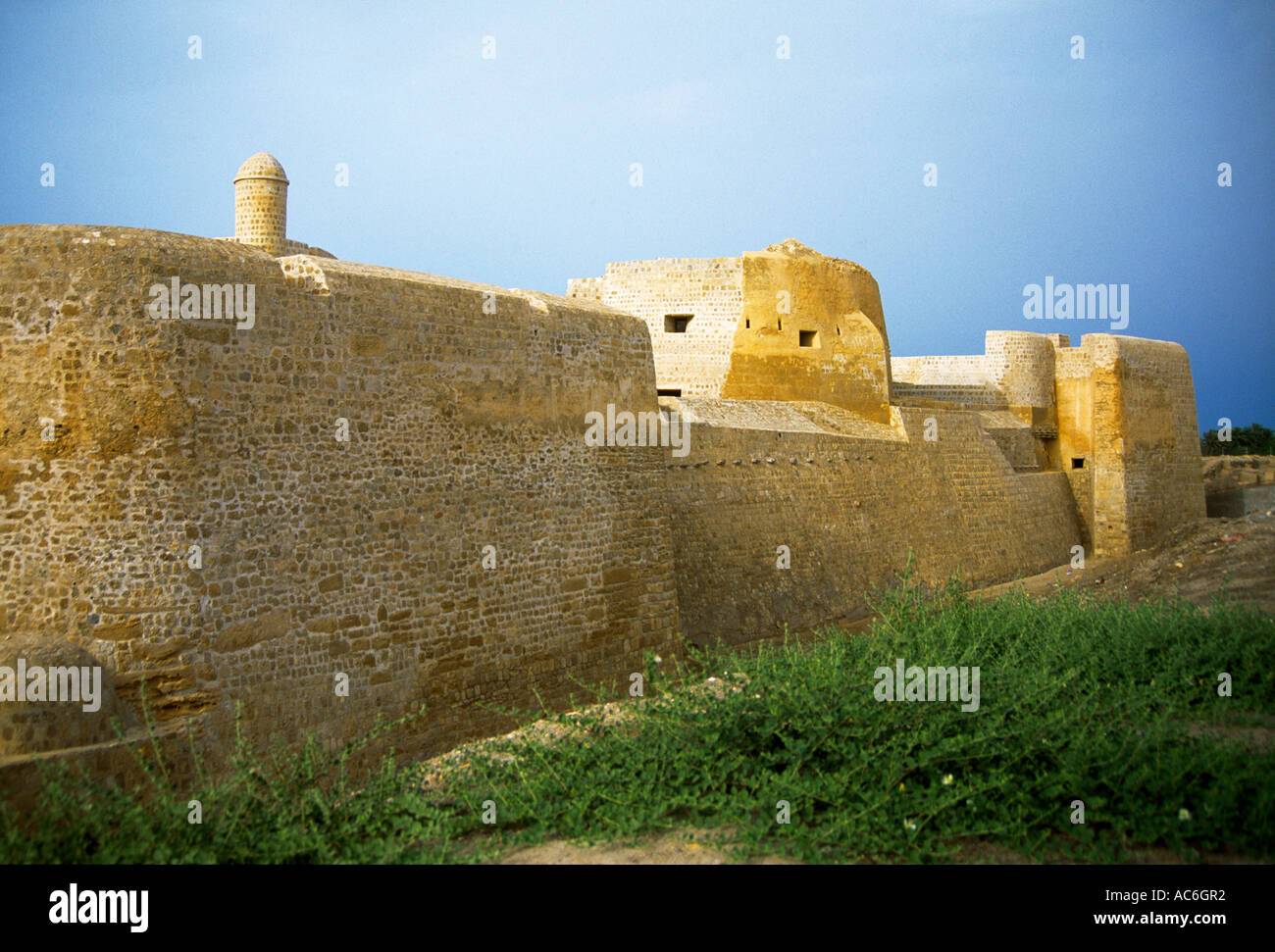 Bahrain Fort Delmon Civilisation 2500bc Stock Photo