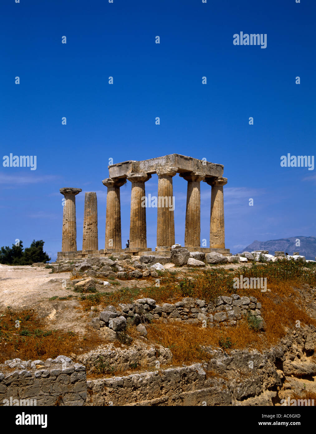 Apollo temple remains ancient hi-res stock photography and images - Alamy