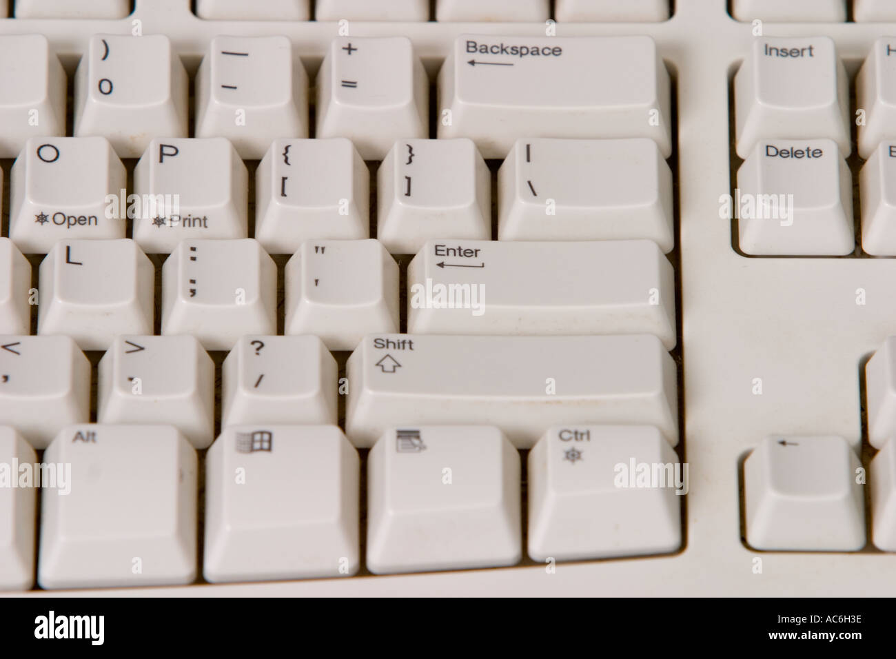 Close up of a keyboard Stock Photo - Alamy