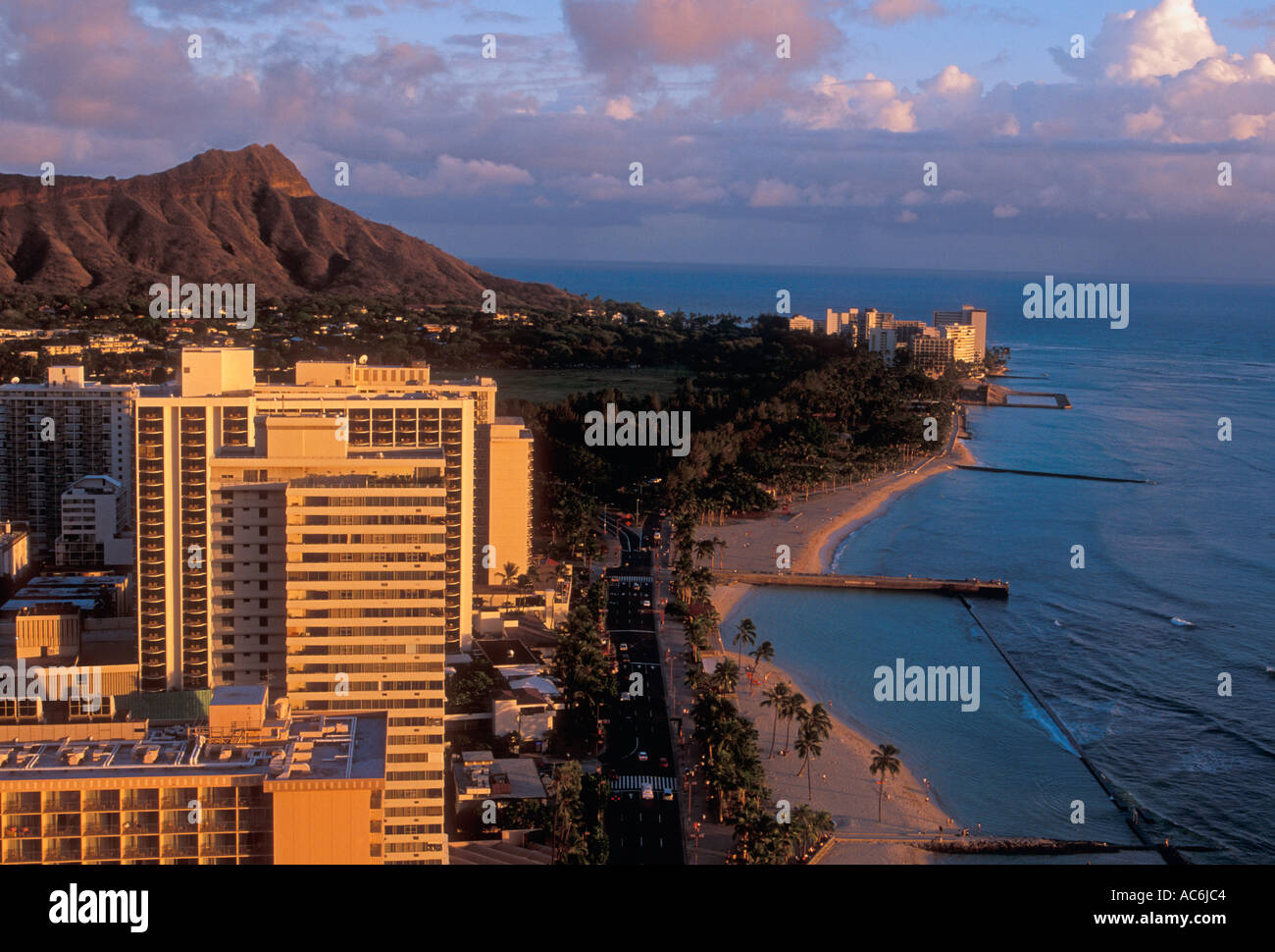 hotel, hotels, Waikiki Beach, beach, beaches, Diamond Head volcano