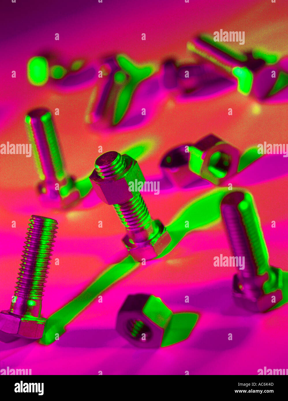 Nuts and Bolts version 2C Stock Photo - Alamy