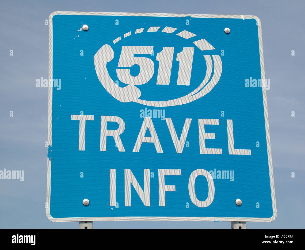 AJD42909, information, road sign, Dial 511 Travel Info Stock Photo Alamy(04)